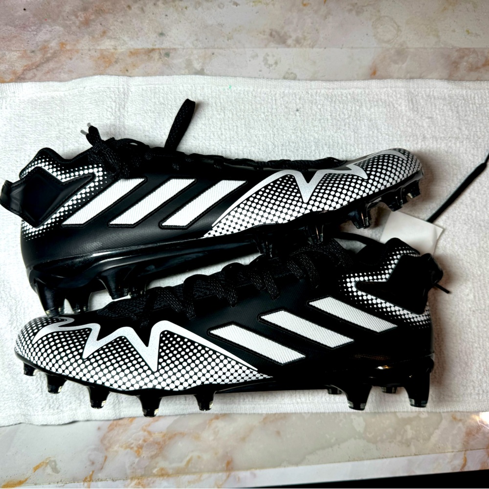Adidas Freak 22 Team Football Cleats Core Black HP8775 Men's Size 14